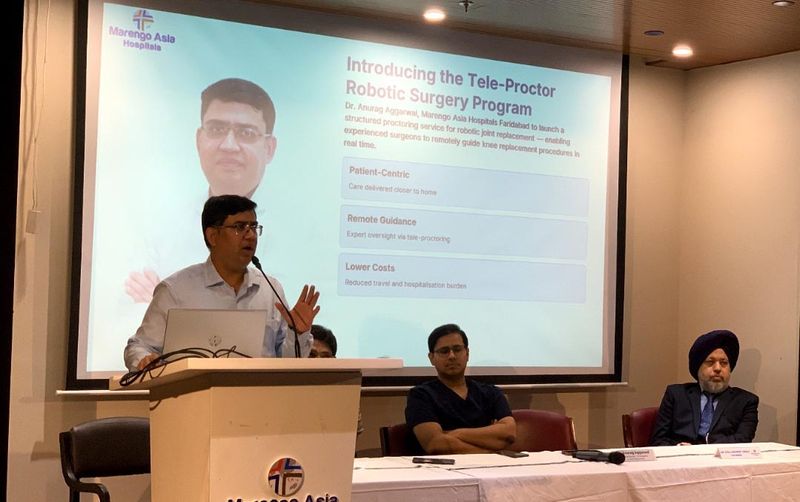 रोबोटिक नी रिप्लेसमेंट सर्जरी में दूर से किया जा सकेगा गाइड - dainiktribuneonline.com