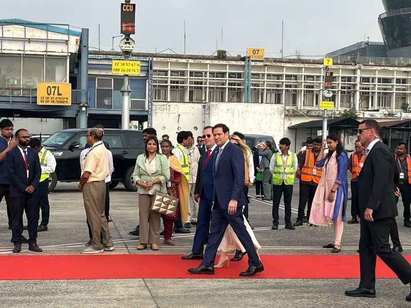 चार दिवसीय भारत दौरे पर कोलकाता पहुंचे US विदेश मंत्री मार्को रुबियो, ऊर्जा और क्वाड पर होगी अहम चर्चा - dainiktribuneonline.com