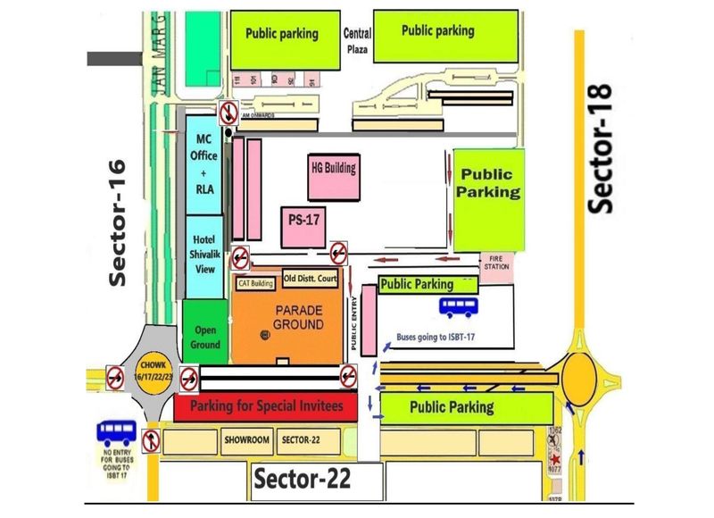 Chandigarh Traffic Advisory: स्वतंत्रता दिवस पर ट्रैफिक डायवर्ट, सेक्टर-17 परेड ग्राउंड के आसपास सुबह 6:30 बजे से प्रतिबंध - dainiktribuneonline.com