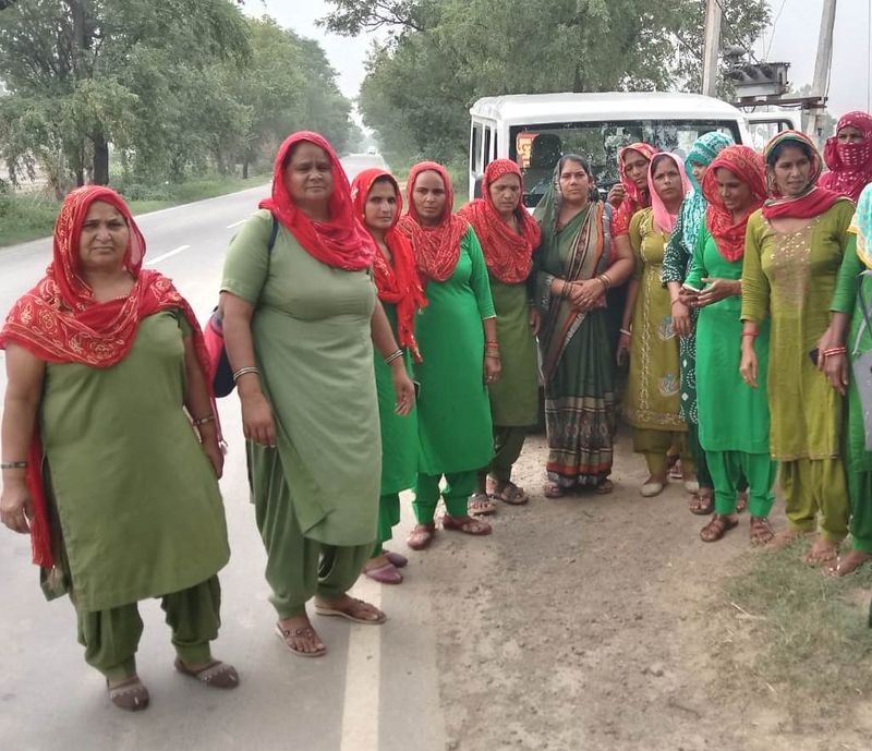 कुरुक्षेत्र महापड़ाव के लिए रवाना हुईं मिड-डे मील कार्यकर्ता - dainiktribuneonline.com