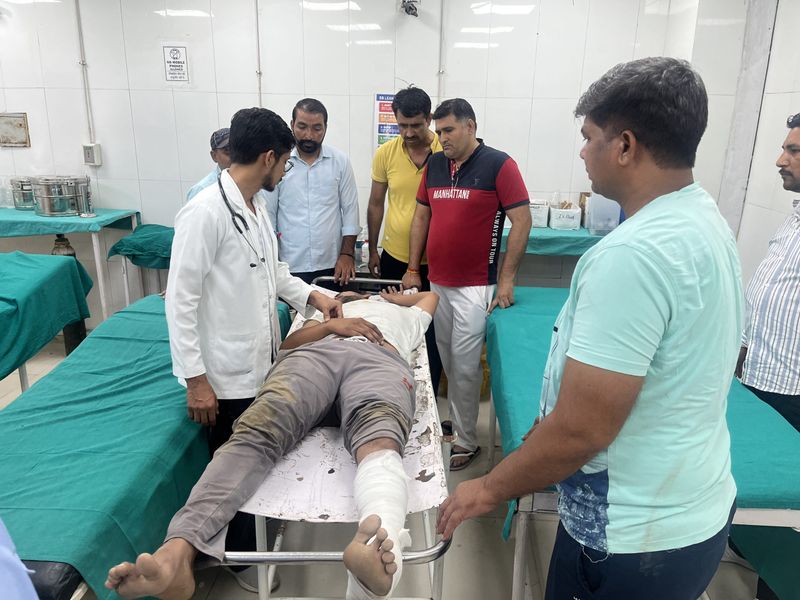 सीआईए की हिरासत से भागकर हाईवे पर पुल से कूदा आरोपी, पैर में आया फ्रैक्चर - dainiktribuneonline.com