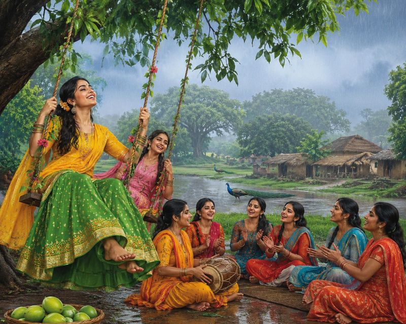 बारिश, विरह और प्रेम की मधुर अभिव्यक्ति कजरी - dainiktribuneonline.com