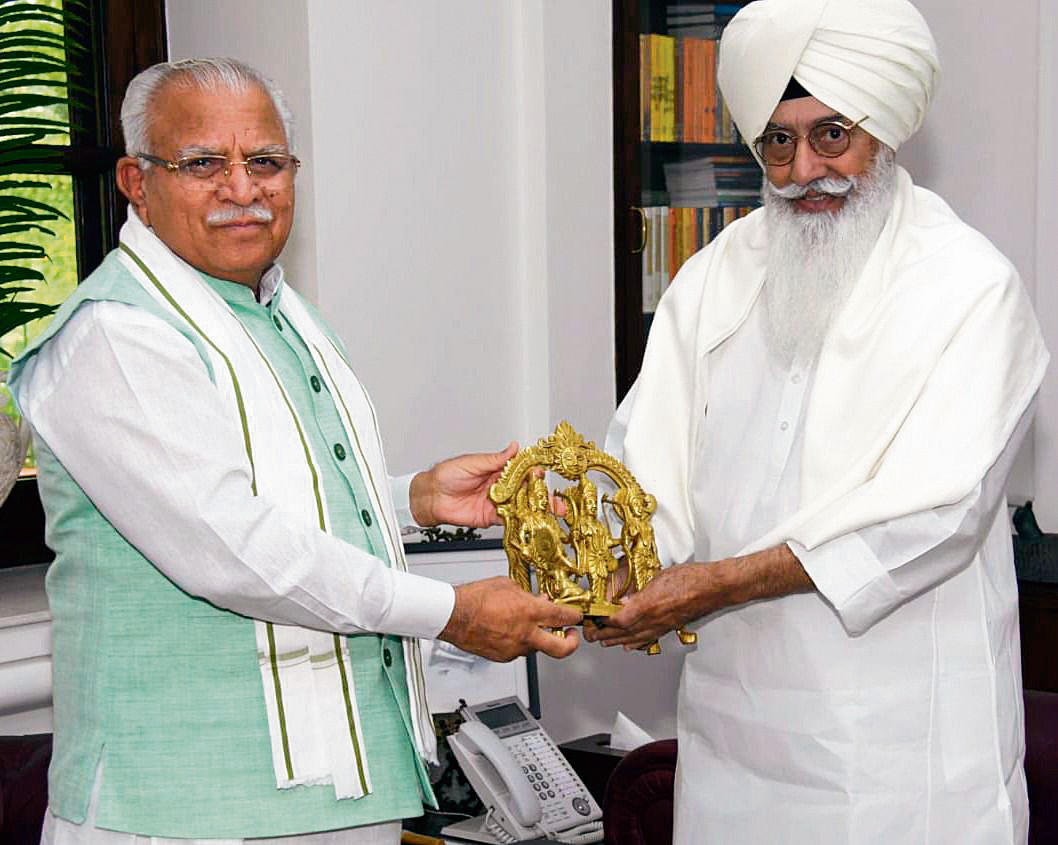 Saints and great men remove the evils of the society: Khattar – Presswire18